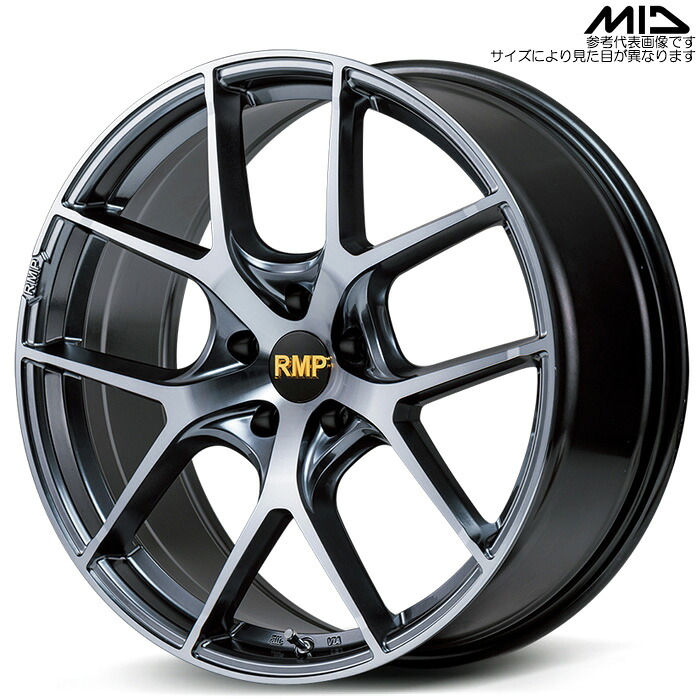 【楽天市場】MID 025F Rich Noir 4本 [17×7.0J+40 5H 114.3 φ73] リッチノワール マルカサービス ...