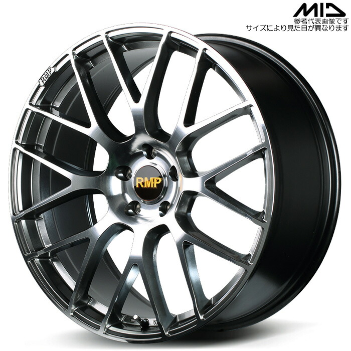 MID 028F 1本 [19&times;8.0J+42 5H 114.3 φ73] ハイパーメタルコート/ミラーカット マルカサービス アルミホイール｜web-carshop カーピットアイドル