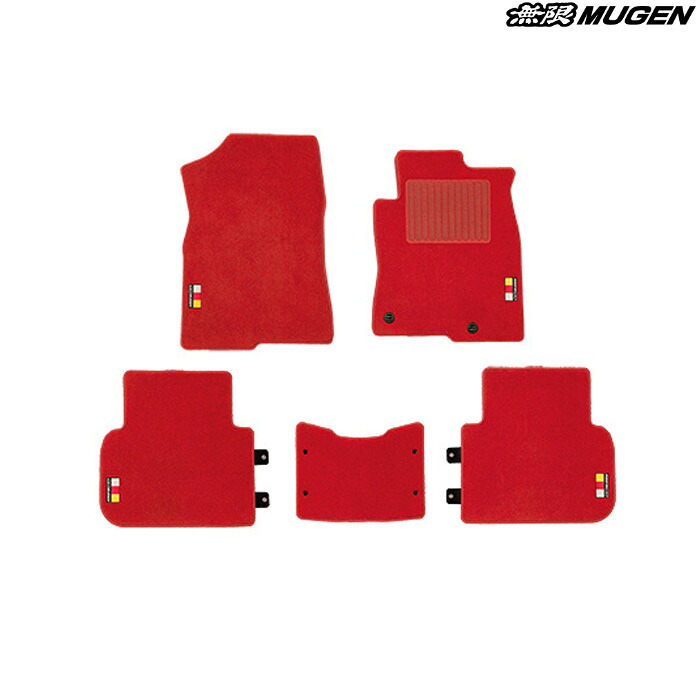無限 スポーツマット レッド [シビック FL1 LX] mugen 08P15-XNR-K0S0-RR