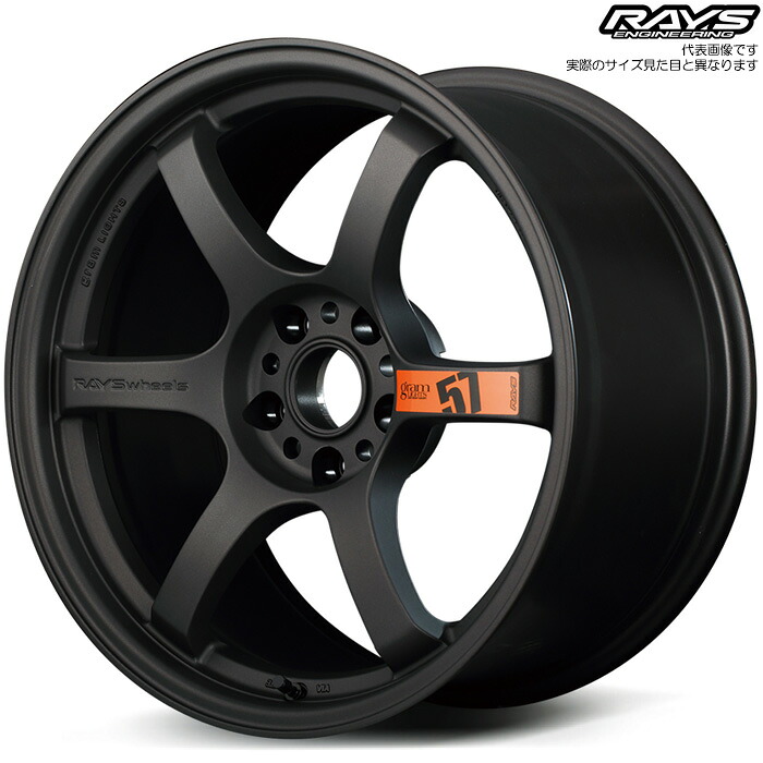 レイズ 57DR SPEC D (AZZ) 4本 [18×9.5J+22 5H 114.3 φ73.1] RAYS gram LIGHTS マットスーパーダークガンメタ