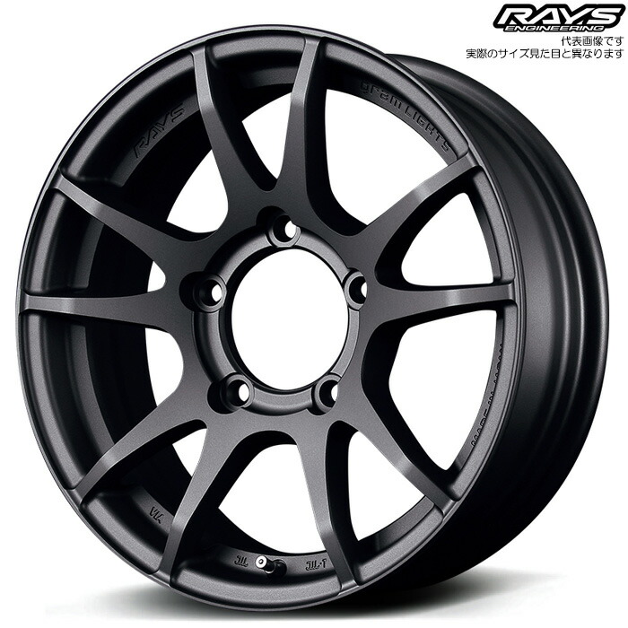 ジムニー用　RAYS グラムライツ57JX 16インチ　4本 RAYS ＜要納期確認＞レイズ グラムライツ 57DR-X Limited