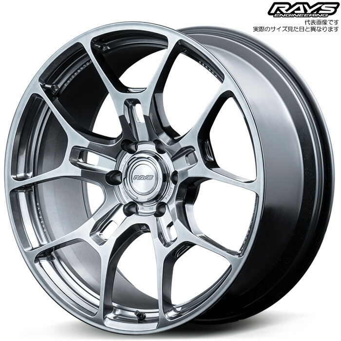 レイズ G025GC (SI) 1本 [22&times;10.0J+55 6H 139.7 φ106.1] RAYS VOLK RACING シャイニングライトメタル｜web-carshop カーピットアイドル
