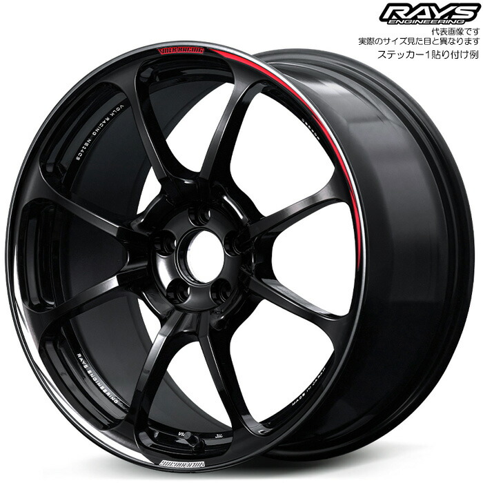 レイズ NE24 club sport (BK) 1本 [18×9.5J+44 5H 114.3 φ73.1] RAYS VOLK RACING ブラック