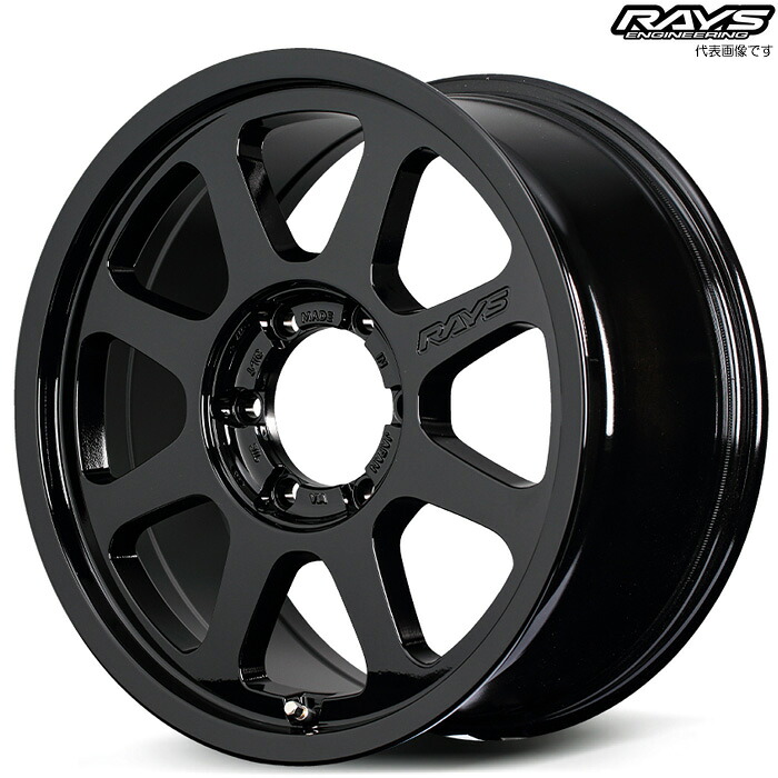 レイズ RS D108 (BXZ) 1本 [18×8.5J+52 6H 139.7 φ112] グロッシーブラック 29,976円