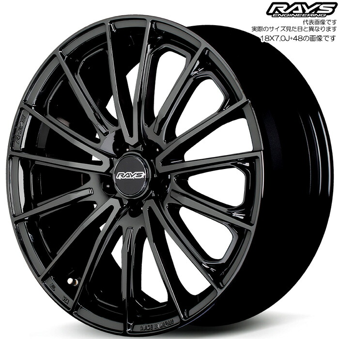 レイズ RS VOUGE SE (BXZ) 4本 [17×7.0J+40 5H 120 φ60.1] グロッシーブラック 96,377円