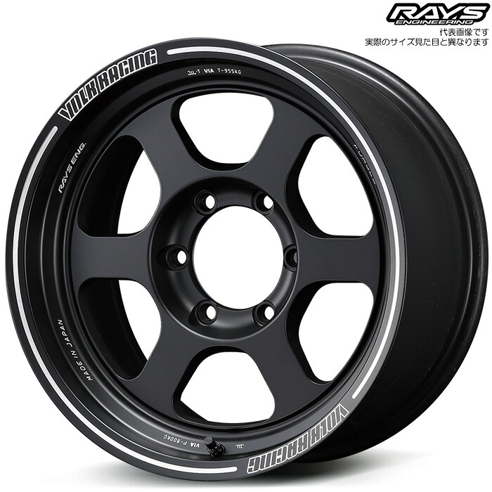 レイズ TE37XT (BC) 1本 [18&times;9.0J+0 6H 139.7 φ112] RAYS VOLK RACING ブラストブラック｜web-carshop カーピットアイドル