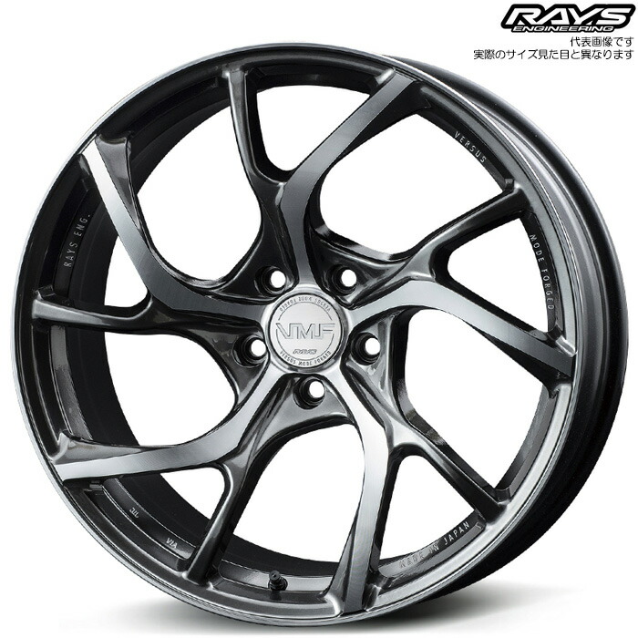 レイズ VMF C-01 (HX) 1本 [19×8.0J+45 5H 114.3 φ73.1] RAYS VMF ダイヤモンドカット/シャイニングブラックメタル