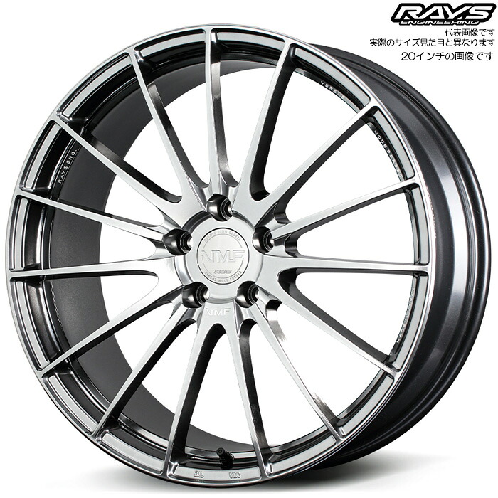 レイズ VMF L-01 (SI) 1本 [20×10.0J+23 5H 112 φ66.6] RAYS VMF シャイニングライトメタル