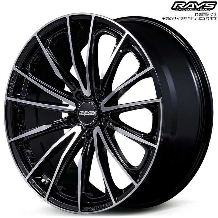 レイズ VOUGE SE SPEC-M (BAZ) 4本 [19×8.0J+45 5H 114.3 φ73.1] RAYS VERSUS DC/サイドグロッシーブラック