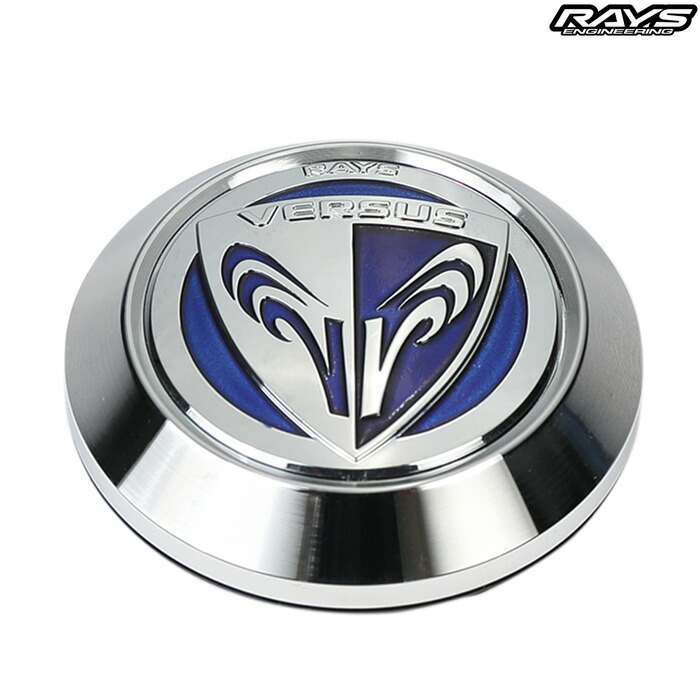レイズ No.22 VERSUS VS CAP V1 Chrome/BL (Chrome/Blue) センターキャップ 4個セット 61021190001BL 11,722円