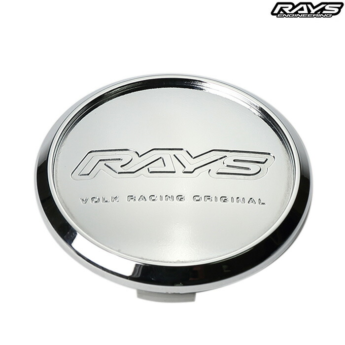 レイズ No.6 VR CAP MODEL-02 Chrome センターキャップ 4個セット 6100052300100|web-carshop カーピットアイドル