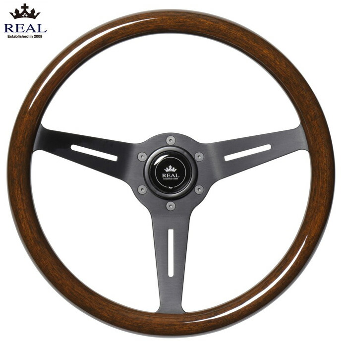 楽天市場】NARDI クラシックウッド 350ミリ ウッド/ブラックスポーク