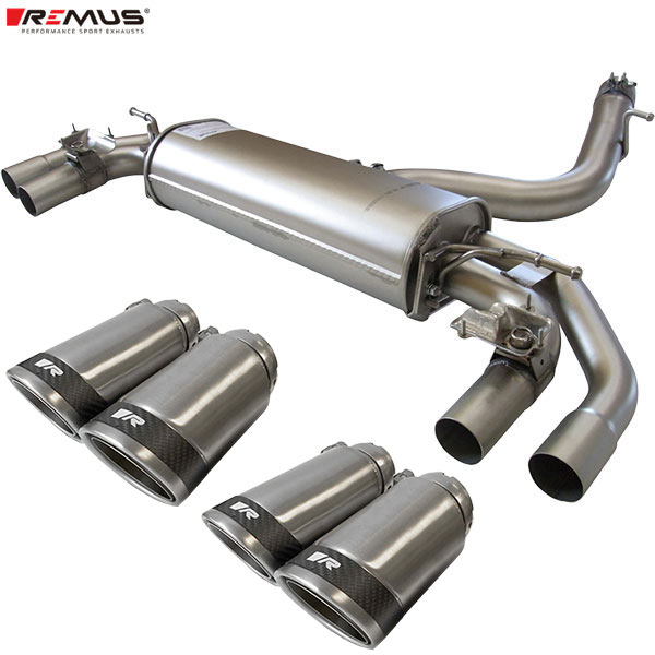 レムス マフラー [S3 (8V) スポーツバック 8VCJXF] REMUS マフラー 正規品 0046 83CSR テールセット