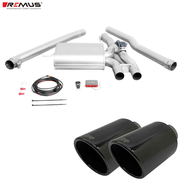 レムス マフラー [ミニ F57 クーパーS/JCW WJ20M/WJJCWM MC後/LCI] REMUS マフラー 正規品 0026 70SRB テールセット