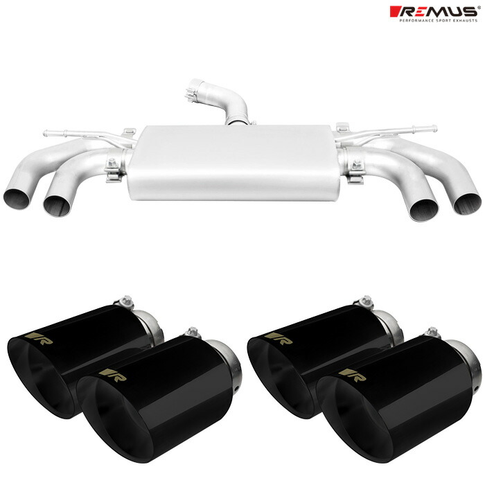 レムス マフラー [ゴルフ7.5 AUDLB GTIパフォーマンス] REMUS マフラー 正規品 0046 70SGBR テールセット 132,132円