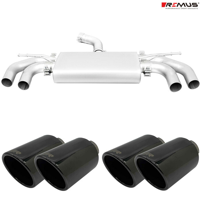 レムス マフラー [ゴルフ7.5 AUDLB GTIパフォーマンス] REMUS マフラー 正規品 0046 70SRB テールセット