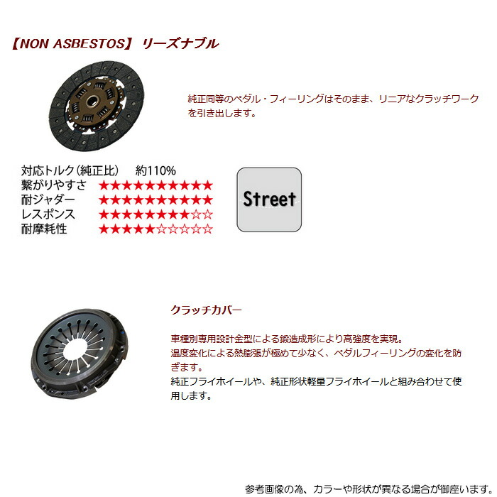 RG ノンアスクラッチ [ワゴンR MC11S MC12S ターボ車] レーシングギア