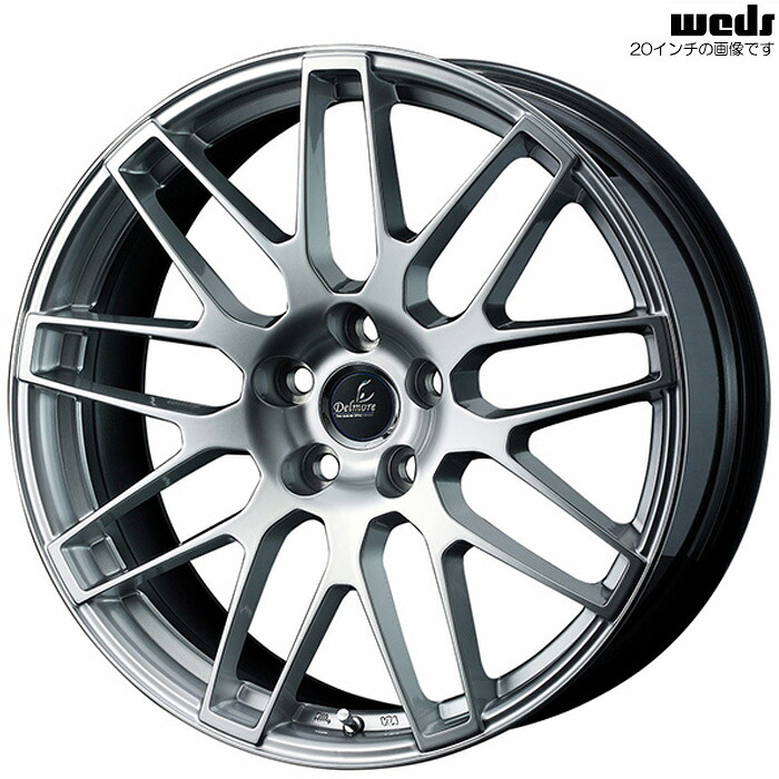 18インチホイール デルモアLC.S [RC300 RC350 RC200t ASC10 GSC10 Fスポーツ以外 2023/01～ 純正サイズ[235/45R18]に適合] 4本 1台分 18&times;8.0J+44 5H 114.3 φ60｜web-carshop カーピットアイドル