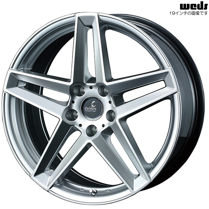19インチホイール デルモアLG.H [レジェンド KC2 純正サイズ[245/40R19]に適合] 4本 1台分 19&times;8.0J+45 5H 120 φ64｜web-carshop カーピットアイドル