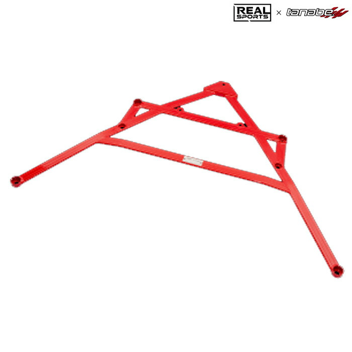 REALSPORTS&times;TANABE フロアブレース フロント [S660 JW5] リアルスポーツ&times;タナベ コラボパーツ 新品｜web-carshop カーピットアイドル