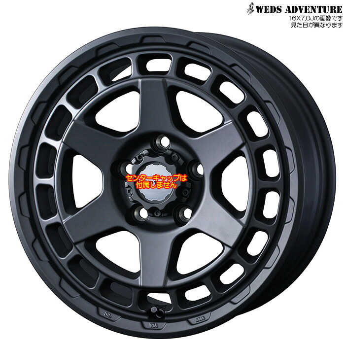 WEDS マッドヴァンス10 タイプS FMBK 4本 [15&times;6.0J+00 5H 139.7 ジムニーシエラ JB74W ジムニーノマド JC74W] ウェッズ MUDVANCE10 TYPE S フルマットブラック 0041595｜web-carshop カーピットアイドル