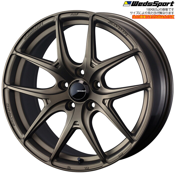 WedsSport SA-01R EJ-BRONZE2 4本 [16×6.5J+50 4H 100 φ65] ウェッズスポーツ ホイール SA-01R EJブロンズ2 0074642