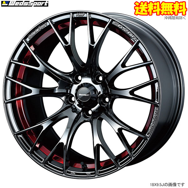 WEDS ウェッズ スポーツ 114.3 ホイール アルミ BLACK 48 WedsSport