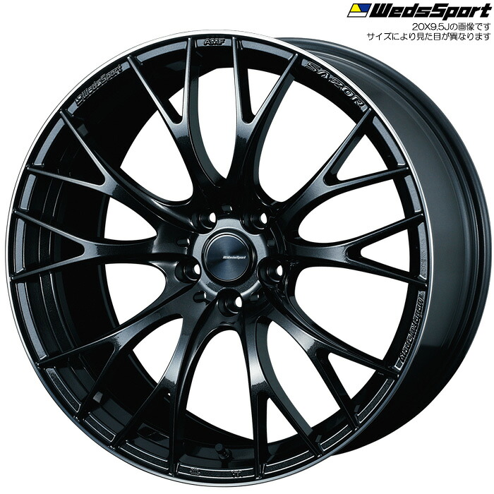 WedsSport SA-20R METAL-BLACK/F 4本 [20&times;9.5J+48 5H 114.3] ウェッズスポーツ ホイール SA20R メタルブラックエフ 72797｜web-carshop カーピットアイドル