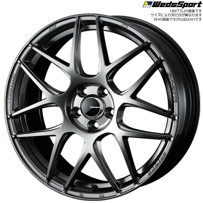 WEDS ウェッズ スポーツ WedsSport SA-25R 19x9.5 38 5H/114.3 METAL BLACK/F アルミ ホイール 4本セット 73822 トラスト企画 (179133024 WedsSport SA25R 18インチ 8.5J PCD:100 穴数:5 inset:45