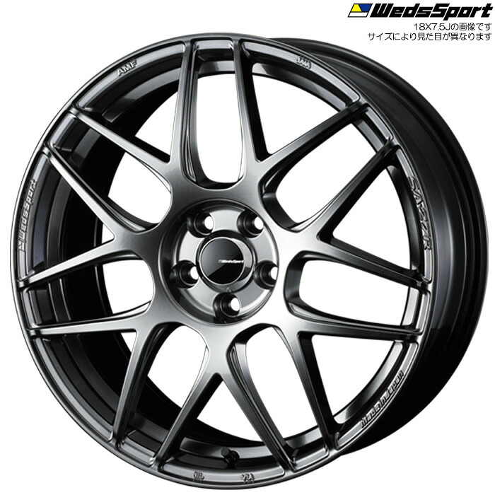WedsSport SA-27R PSB 1本 [18×8.0J+42 5H 114.3] ウェッズスポーツ ホイール SA27R プラチナシルバーブラック 74219