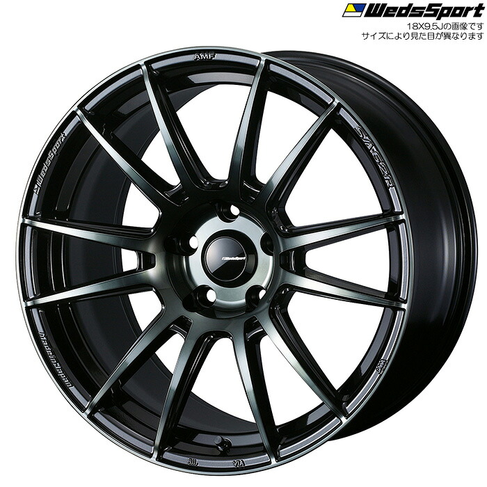 WedsSport SA-62R WBC 4本 [18×8.0J+42 5H 114.3 φ73] ウェッズスポーツ ホイール SA62R ウォースブラッククリアー 0041770