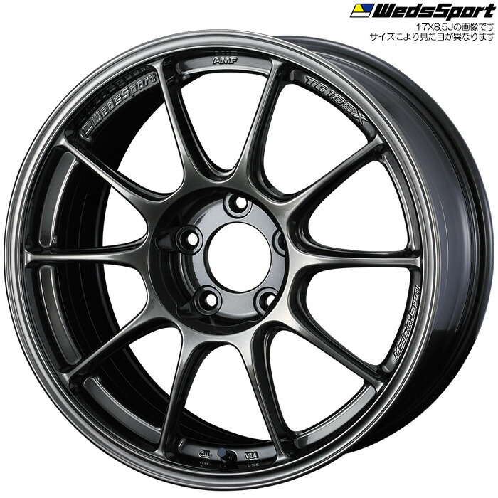 WedsSport TC105X 4本 [17×7.5J+45 5H 100] ウェッズスポーツ ホイール TC105X EJチタン 73763