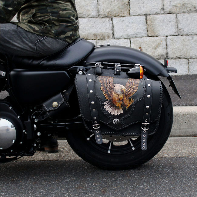 custom saddlebags for harley davidson