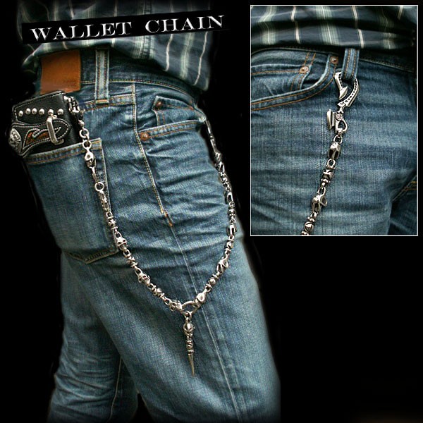 jeans wallet chain