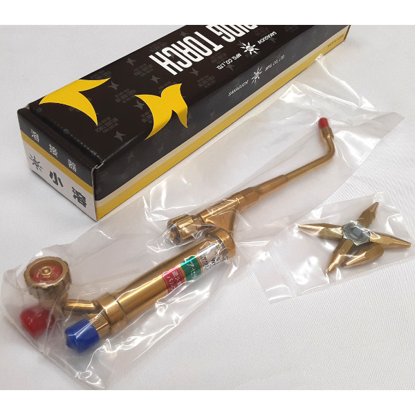 阪口製作所 アセチレン用 小型ガス溶接器 WT-01 火口5本付