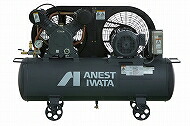 アネスト岩田 2.2kW エアーコンプレッサー TLP22EG-10 (M5/M6) 三相200V 給油式 タンクマウントタイプ｜ワールドワン 181,000円