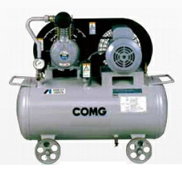 アネスト岩田 0.75kW エアーコンプレッサー TLPC07BF-10 (M5/M6) 三相200V オイル式 タンクマウントタイプ｜ワールドワン