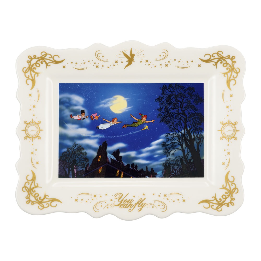 一番くじ 〈Disney〉 Melody in a Dream C賞 〈ピーター・パン〉のアートディッシュ ディズニー 皿 ピーターパン