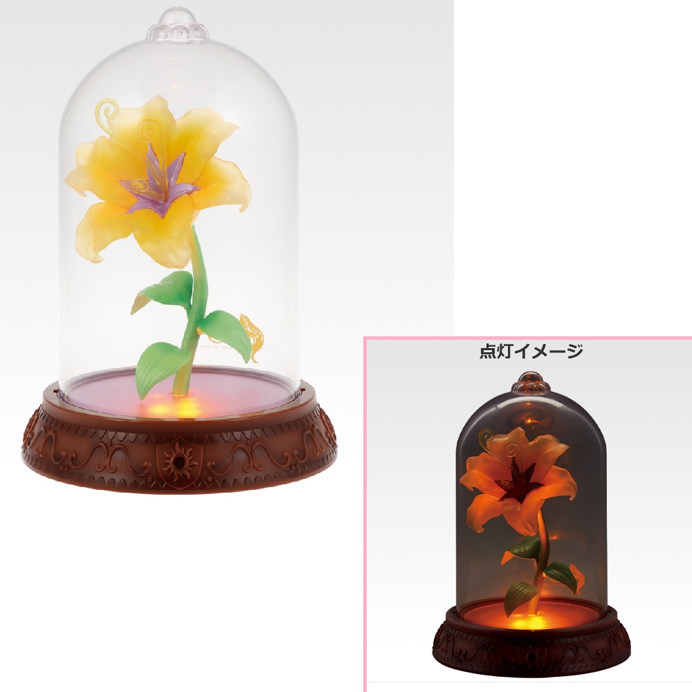 バンダイ ラストワン賞 「魔法の花」ライト プリンセス一番くじラストワン 賞 ラプンツェル 魔法の花ライト