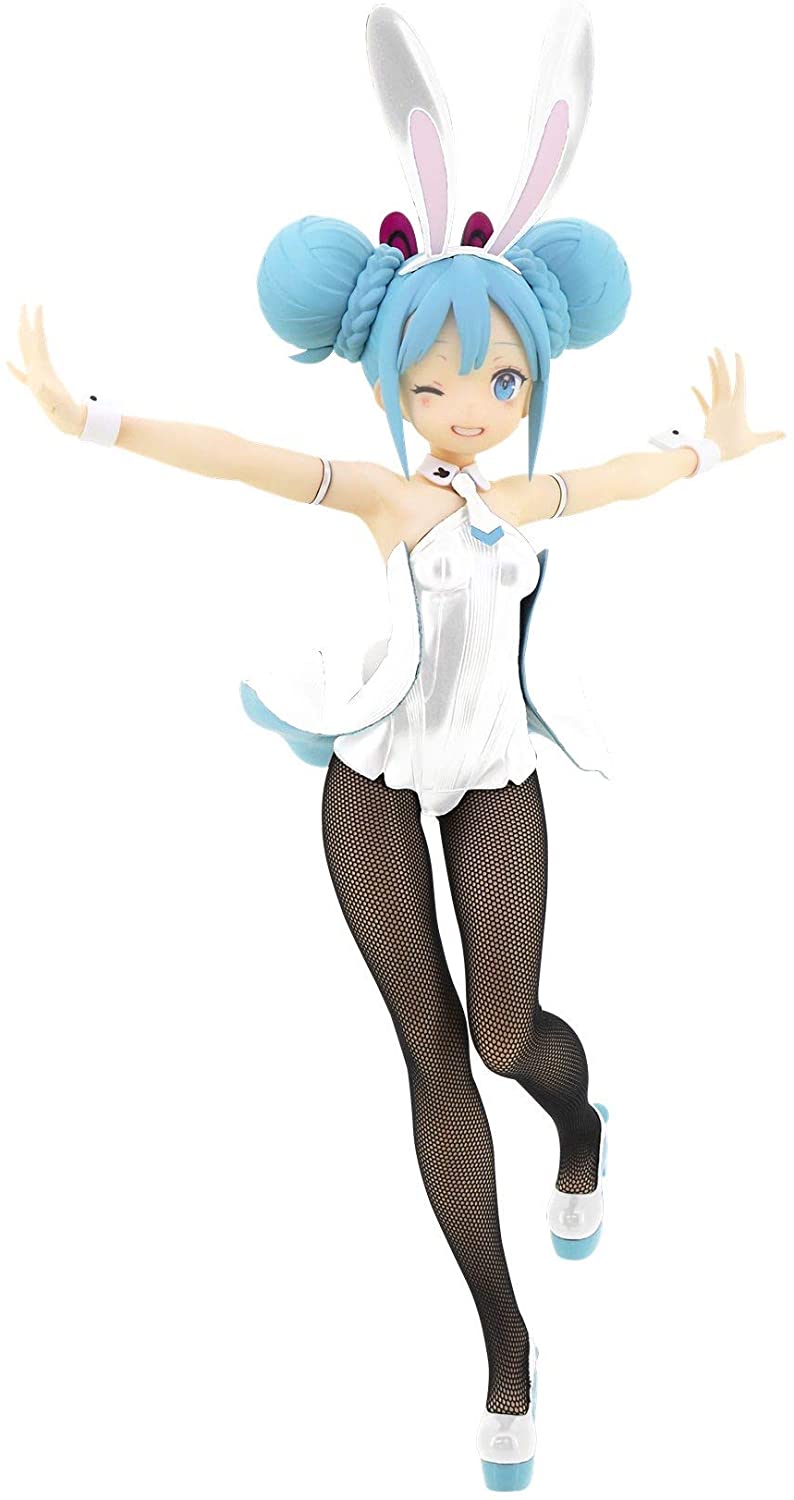 楽天市場 フリュー 初音ミク Bicute Bunnies Figure Whitever プライズ品 バニー ホワイト フィギュア ワールドアンティーク