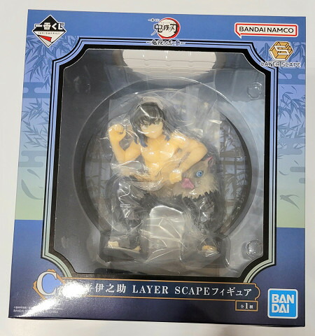 C賞 嘴平伊之助  フィギュア　一番くじ 鬼滅の刃  鬼殺の志 参  LAYER SCAPE