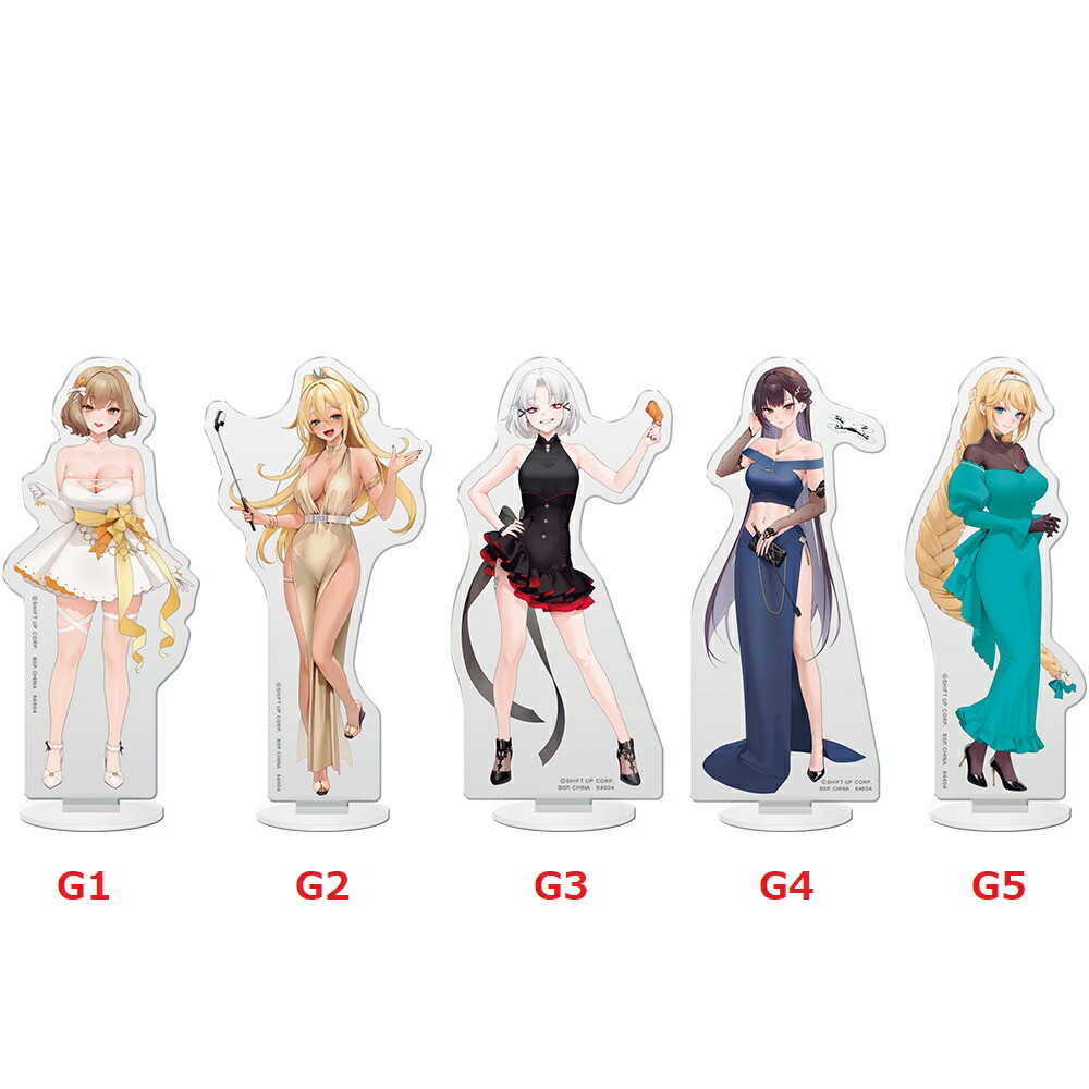 勝利の女神：NIKKE　一番くじ　クリアポスター　全7種セット 楽天市場】一番くじ 勝利の女神：NIKKE CHAPTER2 E賞 クリア