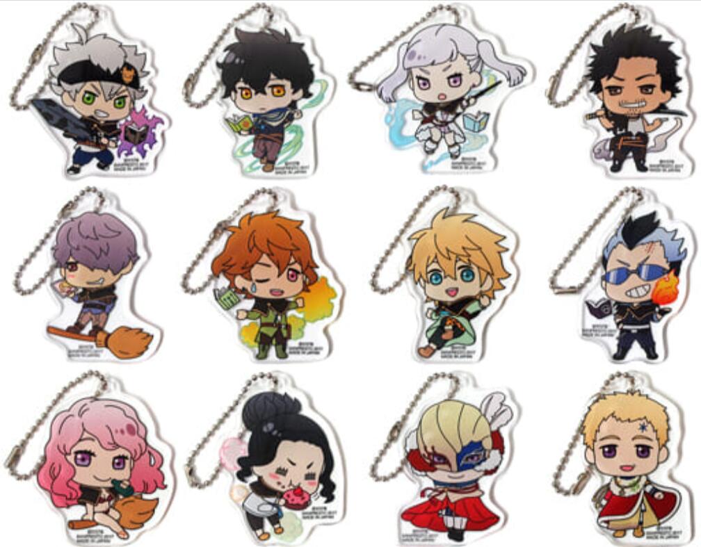 一番くじ ブラッククローバー E賞 アクリルチャーム 全12種セット（うちシークレット1種）　コンプリート