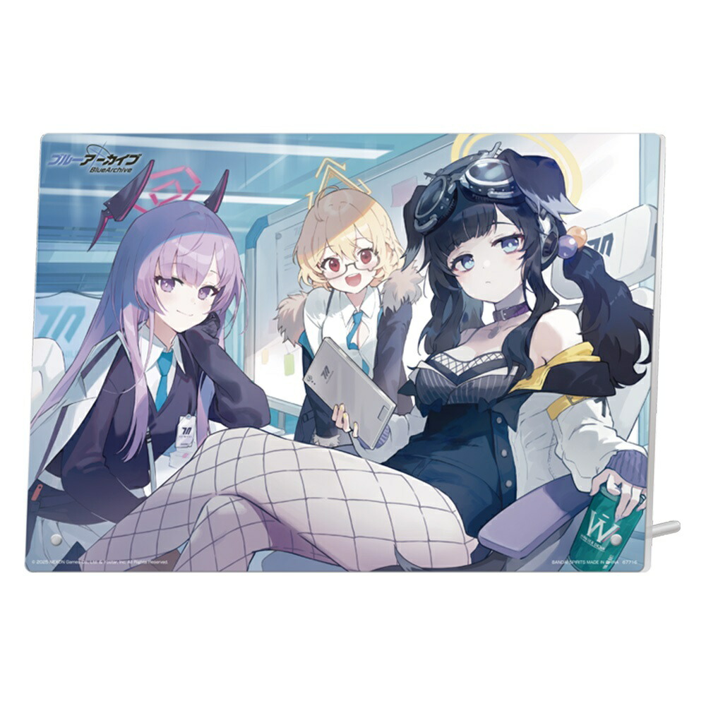 一番くじ ブルーアーカイブ vol.2　F賞 アクリルボード エンジニア部