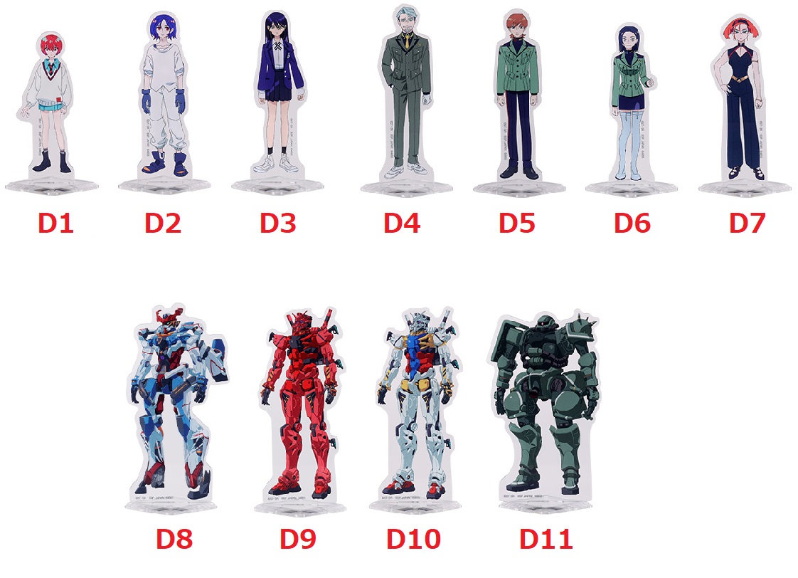 楽天市場】機動戦士Gundam GQuuuuuuX ジークアクス アクリル