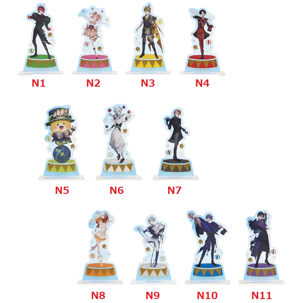 通販 送料無料  楽天市場】一番くじ O賞 Circus Graceful カラフルピーチ キーホルダー・アクリルキーホルダー