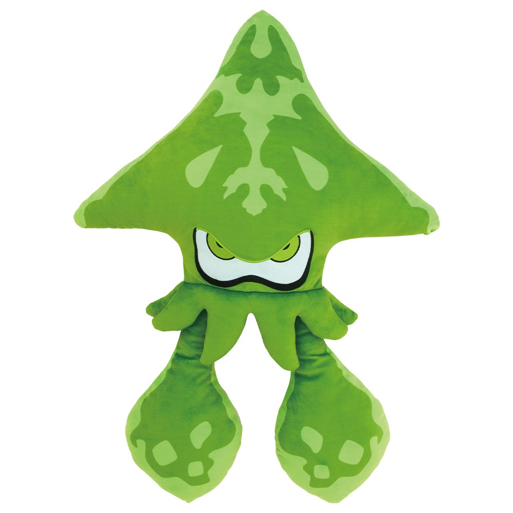 BANDAI - 一番くじ　スプラトゥーン3☆A賞　イカ　ブランケットインクッション 一番くじ スプラトゥーン3」再販決定！イカした“イカ&タコの