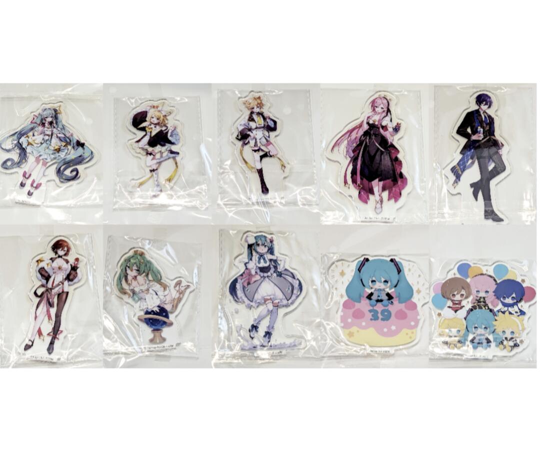 初音ミク 39の日 D賞 フルコンプ 10種類 アクリルスタンド 2nd 初音ミク 39の日 D賞 フルコンプ 10種類 アクリルスタンド 2nd