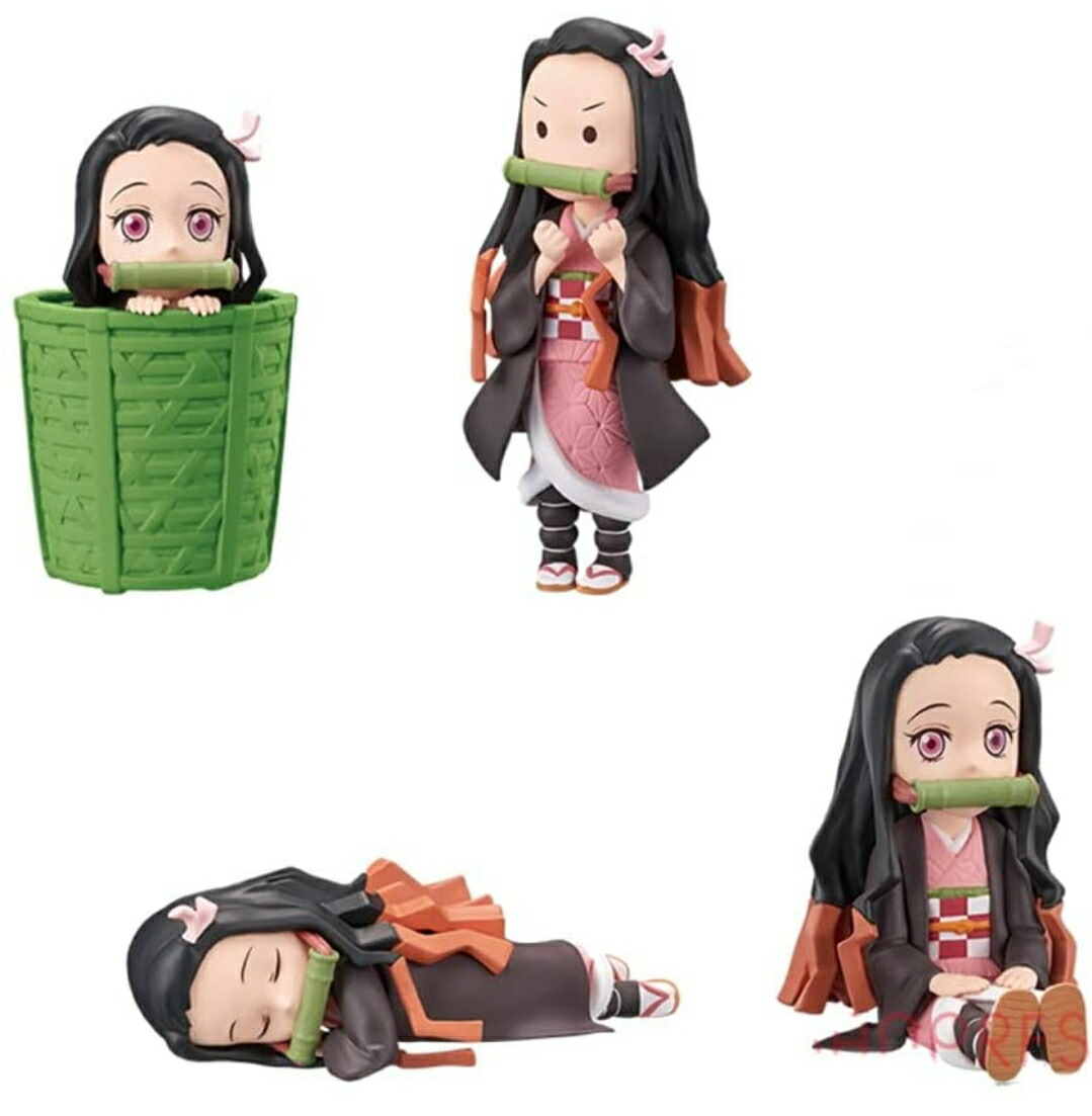 楽天市場 鬼滅の刃 ワールドコレクタブルフィギュア 竈門禰豆子コレクション2 4種セット ワーコレ バンプレスト ネズコ ワールドアンティーク