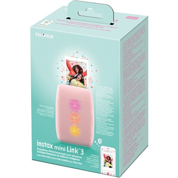 【新品】FUJIFILM 富士フイルム スマートフォンプリンター instax mini Link 3 さくら色さくら色
